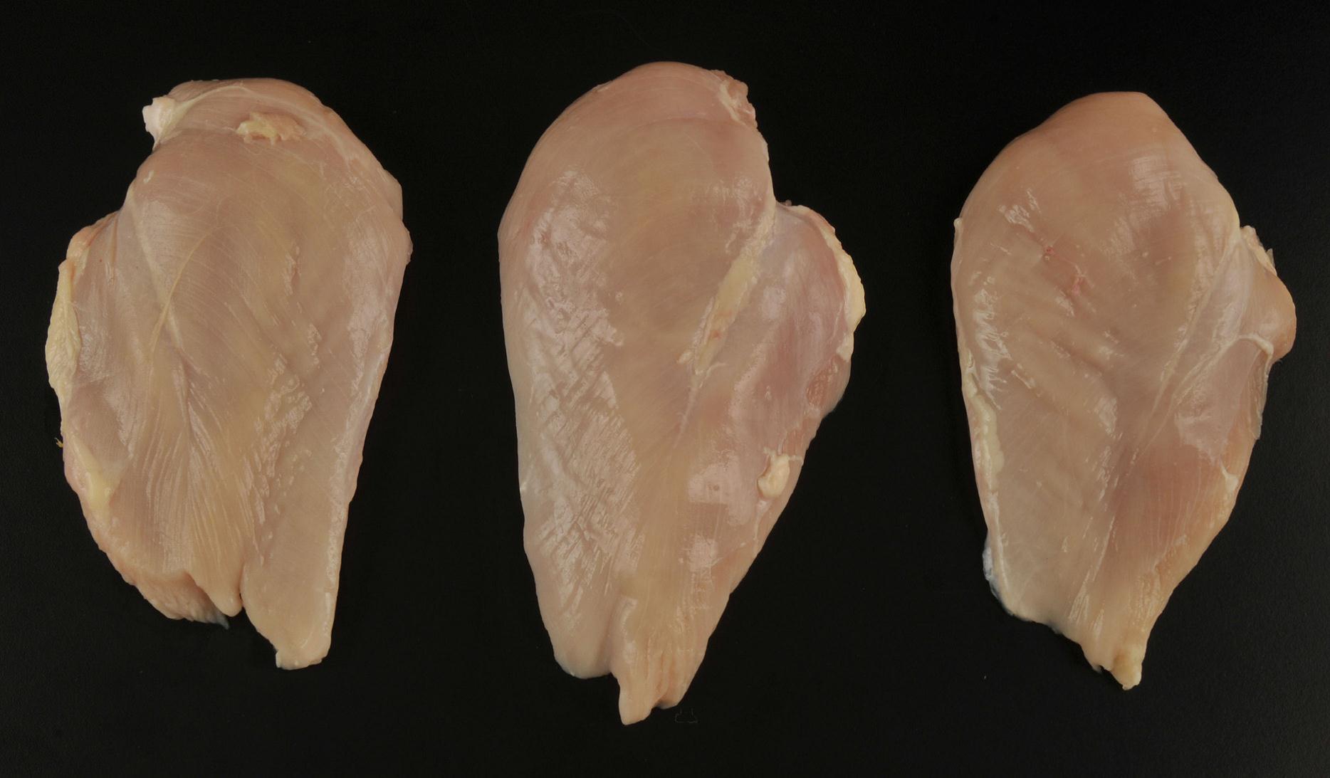 Grade A Boneless Skinless Breast Half with Acceptable Shape